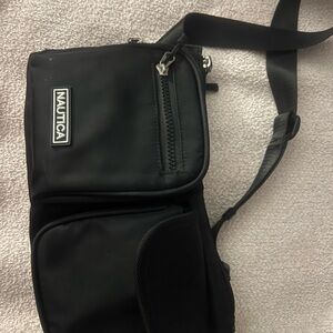 Nautica Men's Black Belt Bag